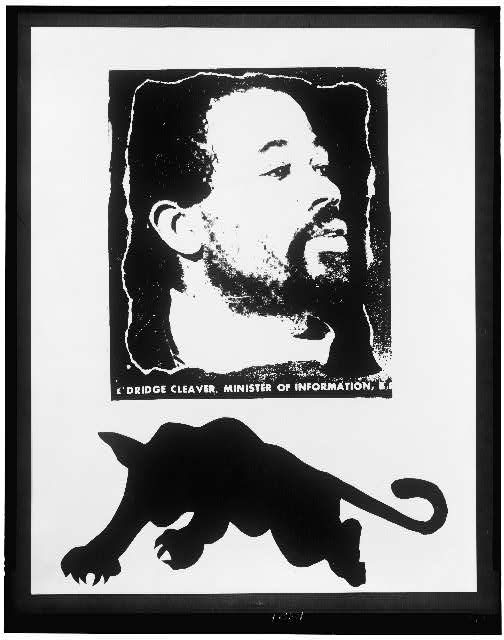 Black panthers poster from Library of Congress