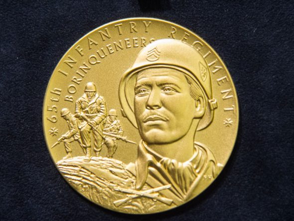 Borinqueneers (WWII Puerto Rican unit) congressional gold medal