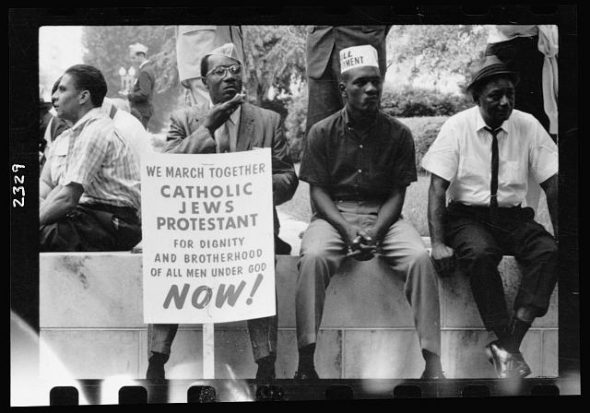 Selma Civil Rights March photo from Library of Congress